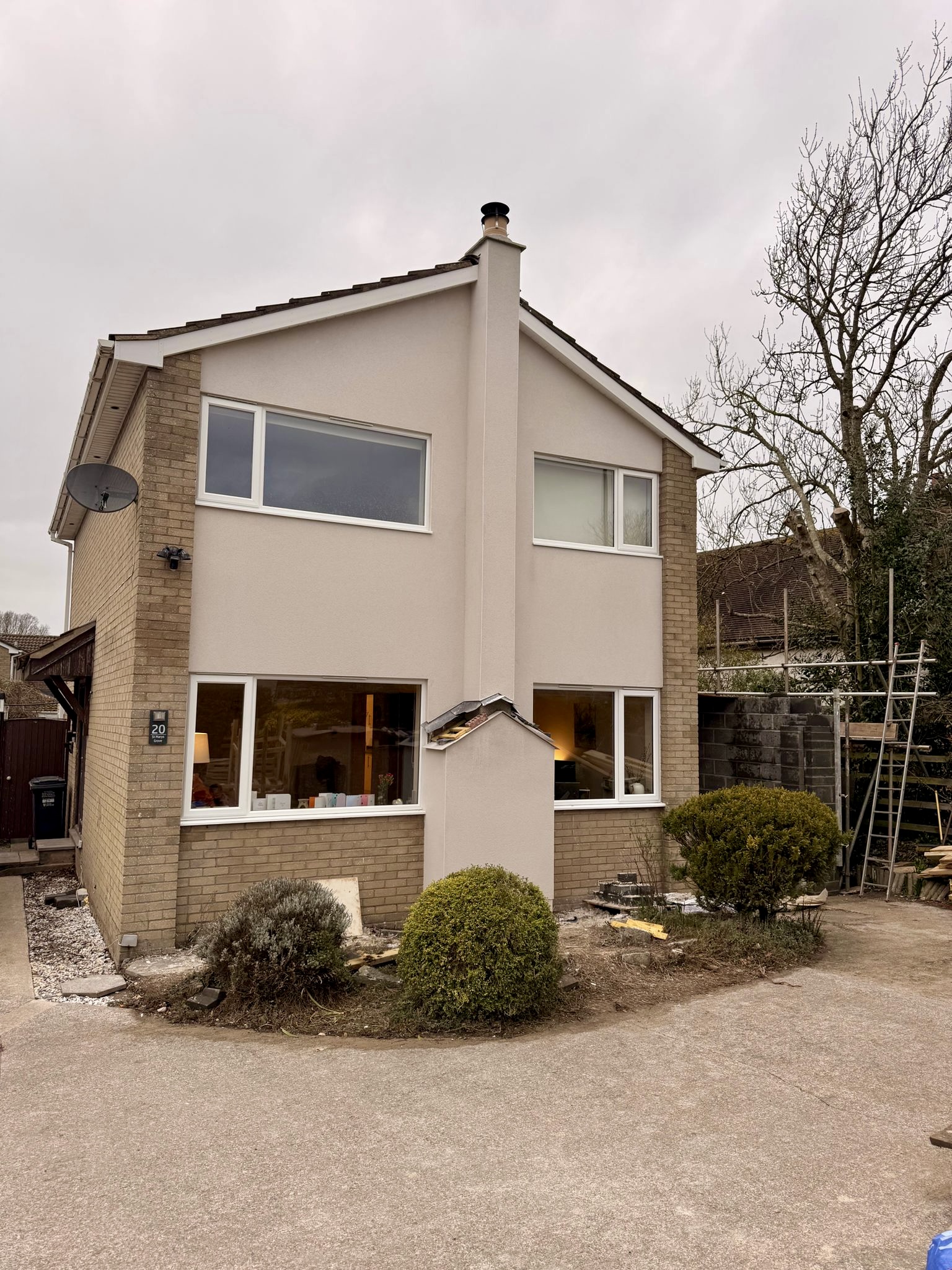 Lightweight Monocouche Render in Nailsea