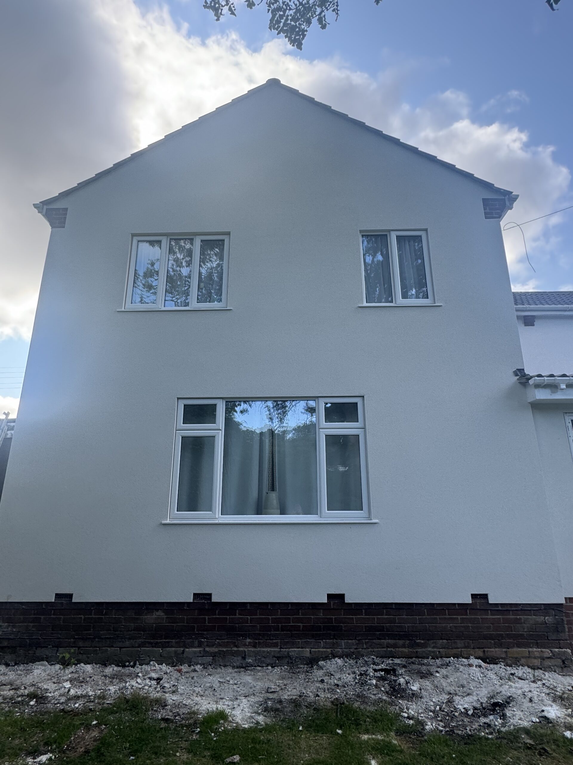 Monocouche Render and Insulation Upgrade in Clevedon