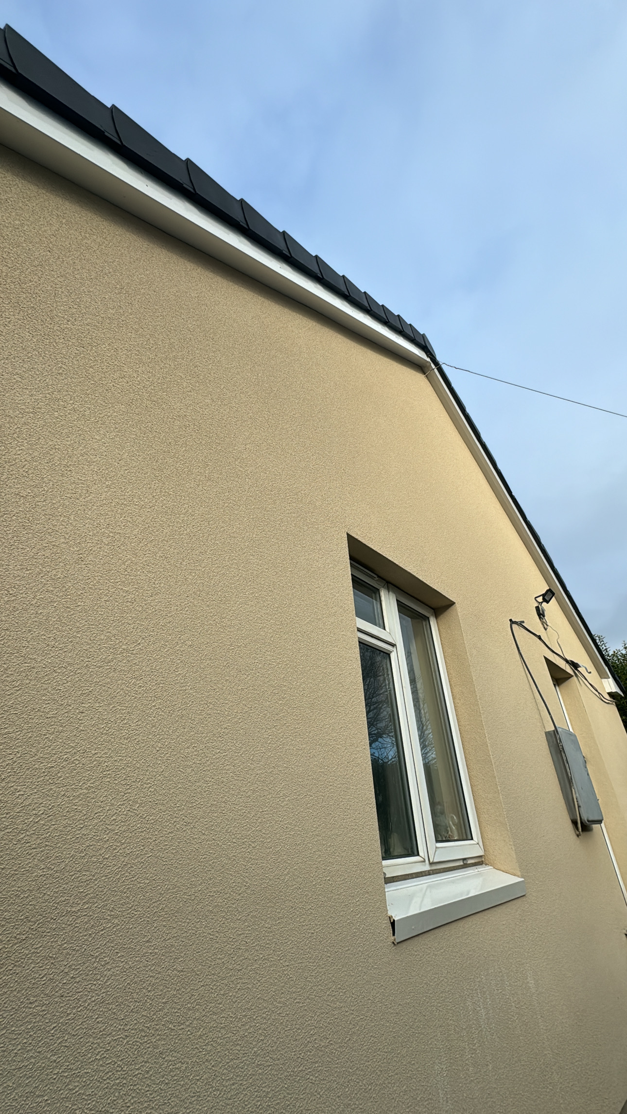 Silicone Render Renovation & EWI Installation in Backwell
