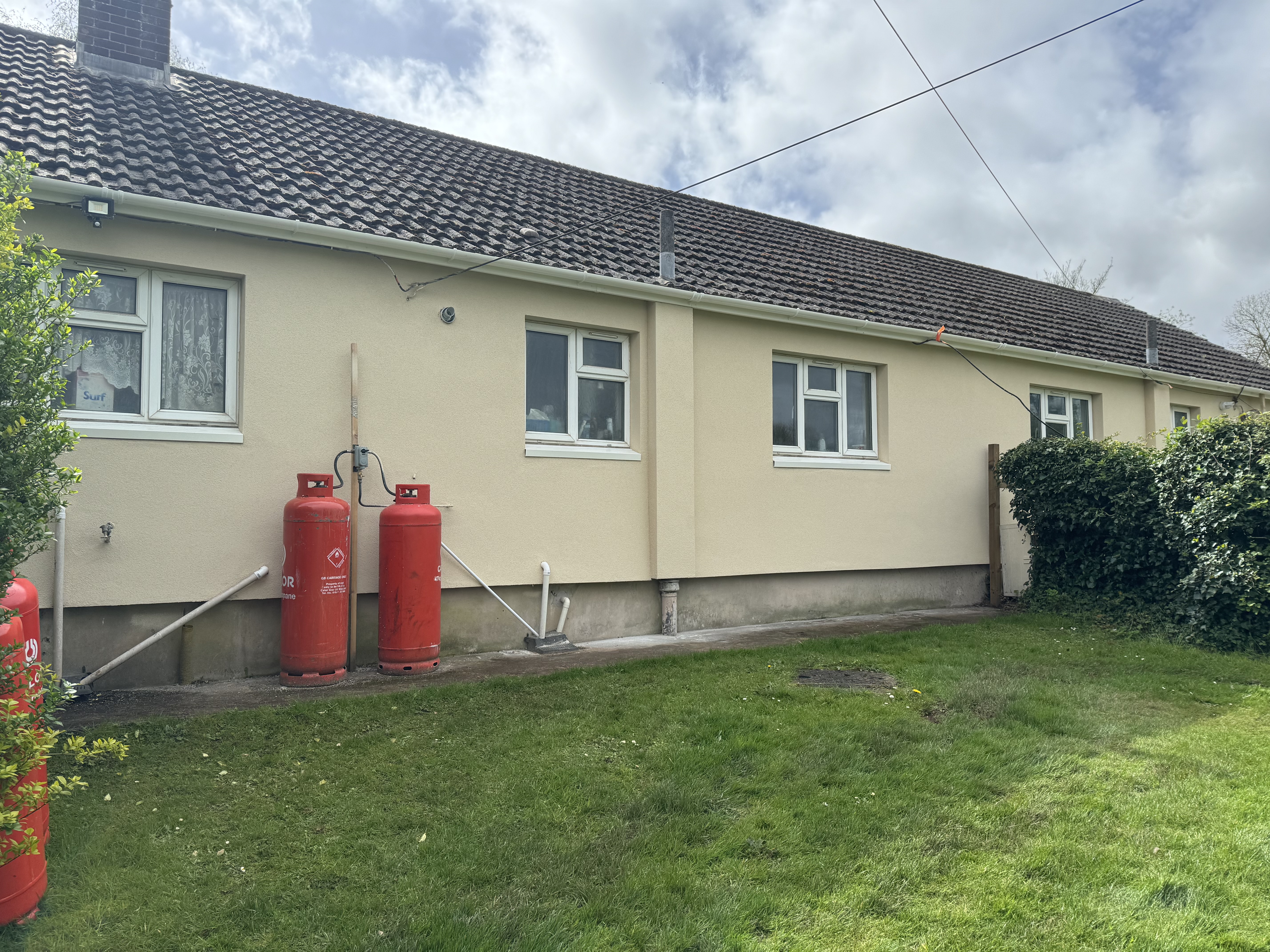 Silicone Render Renovation & EWI Installation in Backwell