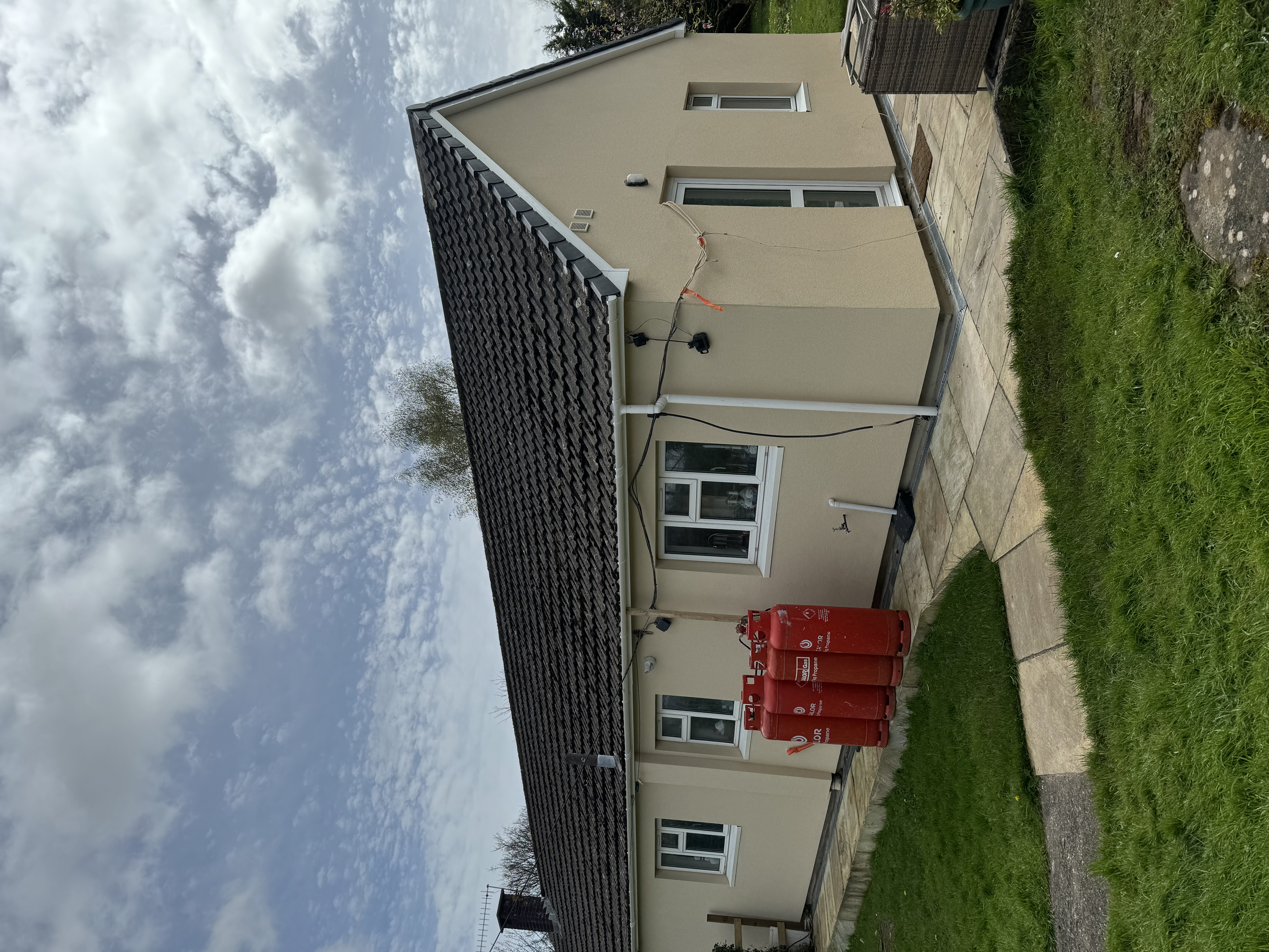 Silicone Render Renovation & EWI Installation in Backwell