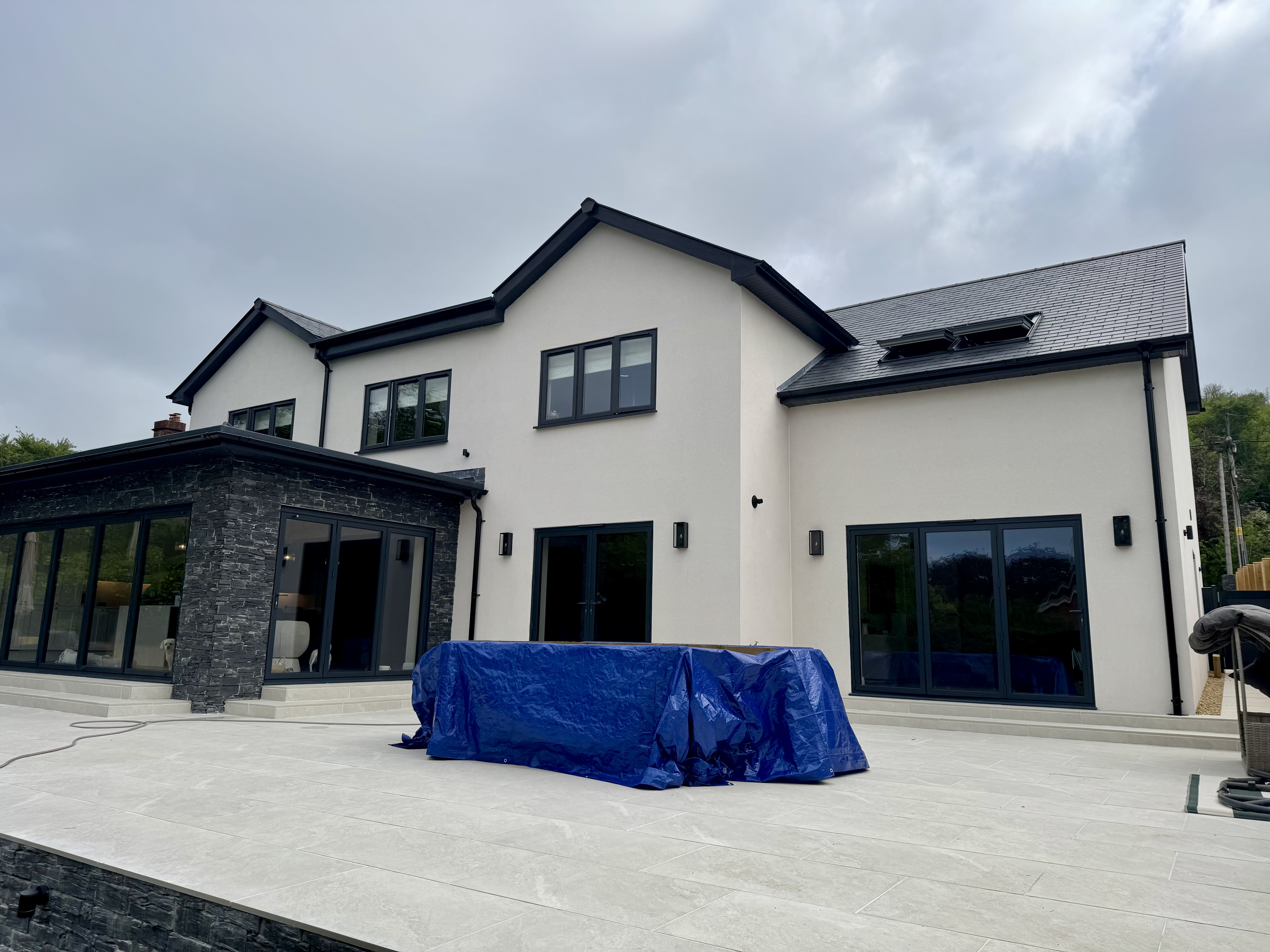 Completed Monocouche Render Project in Somerset