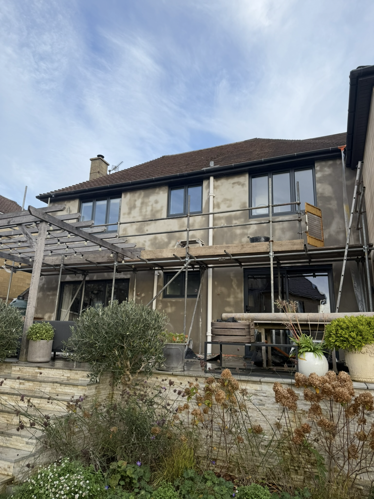 Silicone Render Renovation in Bath